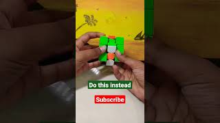 Are you really doing this!!?? #rubikscube #cubing #cube #zpermcubing #shorts