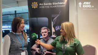 An Garda Síochána at Jobs Expo Dublin - 15th October 2022