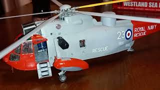 airfix  1:48 scale sea king Hu.5 ace of clubs