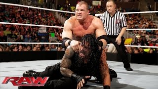 Roman Reigns vs. Kane: Raw, February 16, 2015