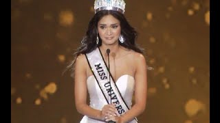 Pia Wurtzbach Beautiful Farewell Speech - Binibining Pilipinas 2016