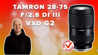 Полный обзор Tamron 28-75 F/2.8 Di-III VXD G2 на русском от Андрея Жукова