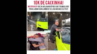 MC Ryan SP voltou ao lava rápido que trabalhou e deu 10 mil para rapaz que lava os carros!