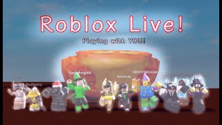 ROBLOX LIVE - raiding chris C: