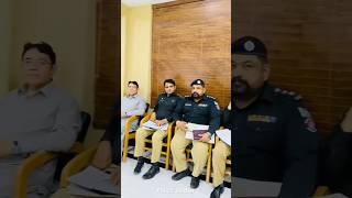 SSP Inv Malir today Meeting 💕 #police #sindhpolice #shorts #karachi #arynews