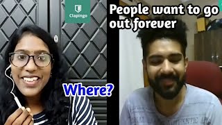 Clapingo English conversation with tutor Kanishk Khurana/ Clapingo App