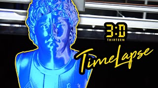 3D Printer Timelapse - Diego Maradona 4K (ORIGINAL PRUSA i3 mk3)