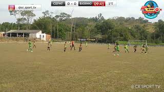 CAMPO DE SAPUCAI  3ª RODADA DA 46ª COPA DE FUTEBOL DE BASE FC 2024  bugrinho X cefat