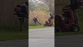 lawn mowing #shortvideo #shortviral #equipmentoperator #lawn