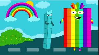 Numberblocks 7 Have fun with Numberblocks 70  | Fanmade coloring story