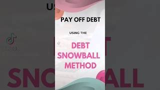 how to pay off debt using the debt snowball method  #excel  #debtsnowballmethod #debtsnowball