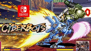 Cyberbots: Full Metal Madness playthrough (Nintendo Switch, 1CC)