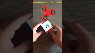 How To Use Your Rubik's Cube as a Spinner!!! #22