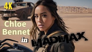 KI - AI generated Chloe Bennet in Mad Max Part 2