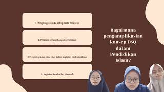 Konsep ESQ Ary Ginanjar Agustian dan Aplikasinya dalam Pendidikan Islam | Kel.14 KSP PAI-C 2021