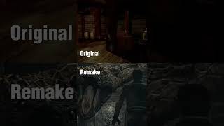 Resident Evil 1 Original vs Remake #shorts #residentevil #residentevil4remake