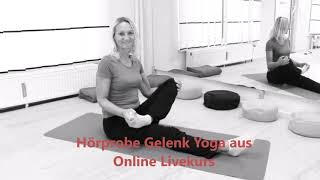 Hörprobe Kurzausschnitt Genk-Yoga Online Live, gelenkiger werden, arthrose, rheuma