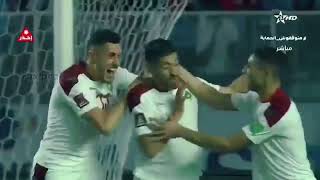 هدف طارق تيسودالي الرائع في مباراة المغرب الكونغو 1 1