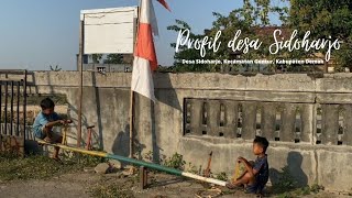 Potret profil desa Sidoharjo || KKN MIT KE-16 UIN WALISONGO SEMARANG POSKO 106