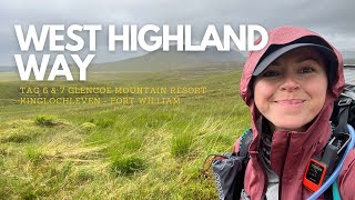 165 km alleine auf dem WEST HIGHLAND WAY | Solo Trekking Tour Tag 6 + 7 | wandern Schottland