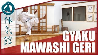 HOW TO: GYAKU MAWASHI GERI | Shōtōkan Karate Kick by Fiore Tartaglia