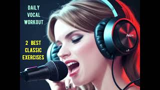 2 Best Classic Voice Exercises. Perfect vocal workout for singers