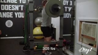 Front Squat Max testing