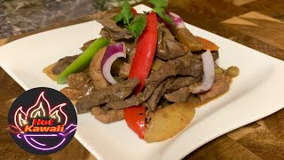 Pork Igado | Filipino Dish | Hot Kawali