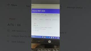 @PhysicsWallah @Class11th-NEET @PW-NEETWallah SHORT PRACTICE TEST FOR ARJUNA NEET NOT SHOWING