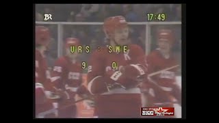 1984 USSR - Sweden 10-1 Hockey. Olympic games