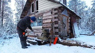 ЖИВУ ОДИН В ЛЕСУ, ИЗБА ДАЛЕКО НА СЕВЕРЕ, ОЗЕРО В ТАЙГЕ. Полный фильм.