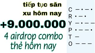 Hướng Dẫn Kiếm Tiền Ngày Hôm Nay, 6 Triệu + 3 Triệu Tổng 9.000.000 Xu Gemzcoin hamster ONX pixeltap