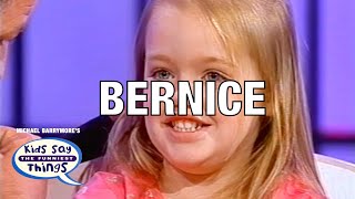 FULL INTERVIEW Bernice - Kids Say the Funniest Things - Michael Barrymore