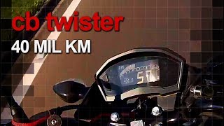 CB Twister - 40 mil km rodados