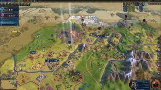 A mongol invasion fails due to dumb luck in civ 6 #civilization #civilization6