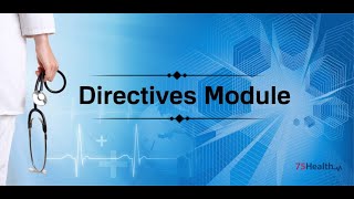 Advance Directives Module - #75Health #EHR Software