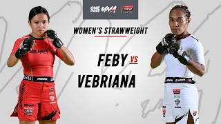 CEDERA! FEBY MAMUAYA VS VEBRIANA KANEM | FULL FIGHT ONE PRIDE MMA 78 KING SIZE NEW #3 JAKARTA