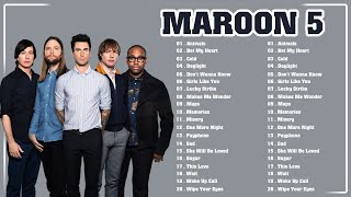 The Best Of Maroon 5- Maroon 5 Greatest Hits Full Album 2024