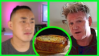 Gordon Ramsay FAILS At Making Grilled Cheese Sandwiches (Part 1)