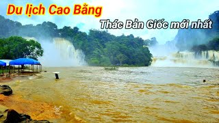 Du lịch Cao Bằng. thác Bản Giốc  những ngày mưa.