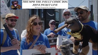 Triumph at the WGA/SAG-AFTRA Picket Line