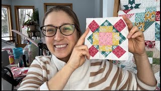 Block 19- 2024 Scrappy Sampler Mystery Block of the Week