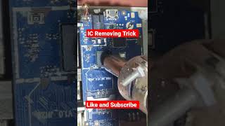 How To Remove IC Safely Without Any Ball Damage In An Easy Way #ic#mobilerepairing