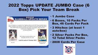 2022 Topps Update Jumbo Case PYT #2 10/29