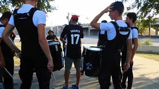 Phantom Regiment snare drum circle - DCI San Antonio 2017