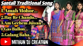 Santali Traditional Song 2024//New Santali Semi Traditional Song 2024//Ft.Mithun Dj Creation