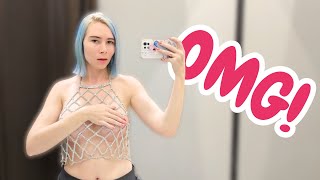 See Through Try on Haul with Alice Dali | Accessories Test