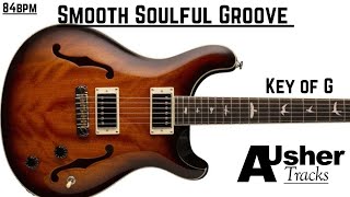 Smooth Soulful Groove Guitar Backing Track Jam in G major