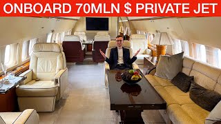 INSIDE 70 MLN $ PRIVATE BOEING 737BBJ & GULFSTREAM | EBACE 2022