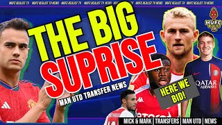 🚨UNITED SUPRISE NEW LB TARGET! HJUMLAND IN? ERIKSEN OUT! TRANSFER TALK Latest MAN UNITED News!